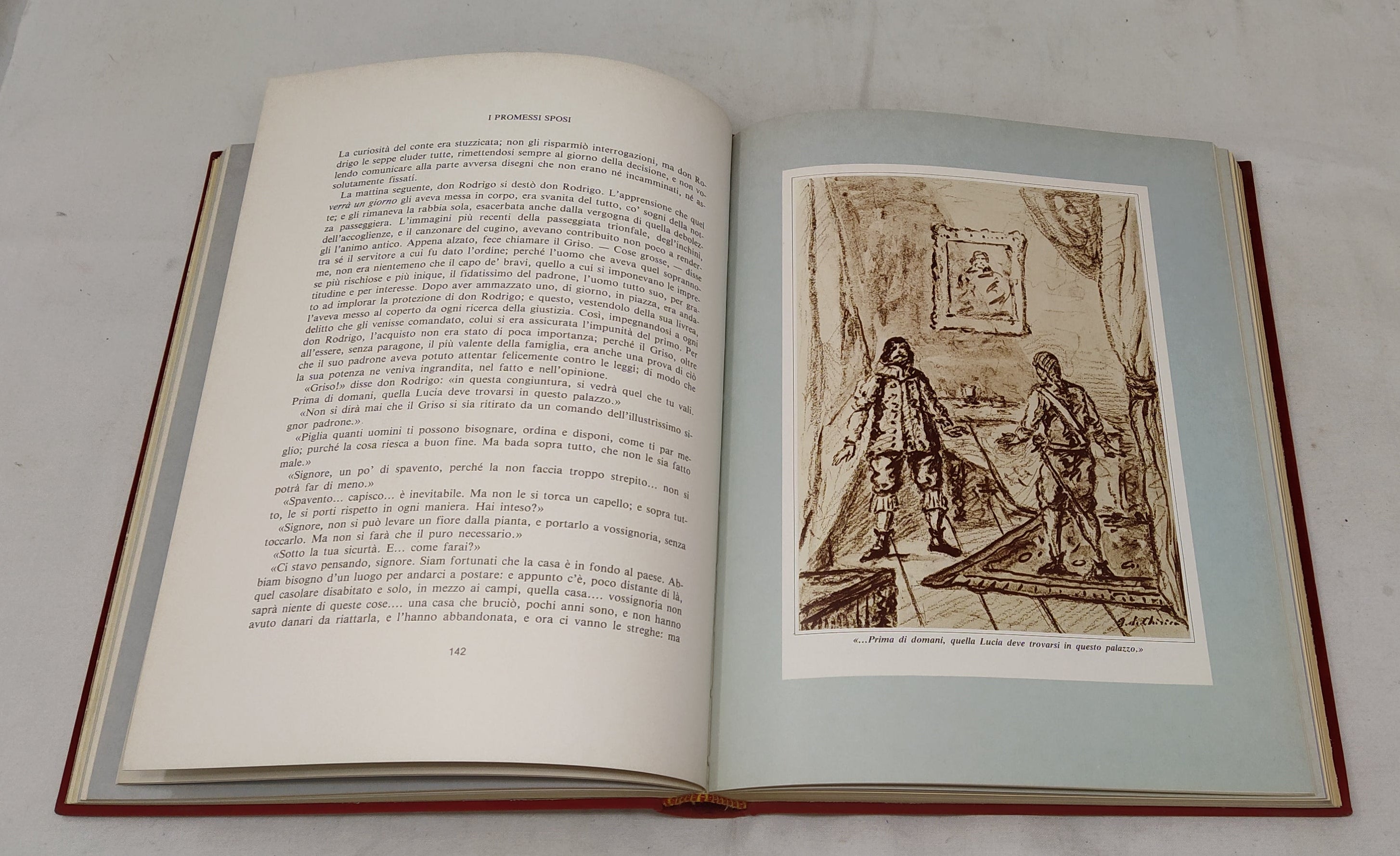 I Promessi Sposi - Editoriale Del Drago Illustrato Giorio De Chirico 3 Volumi Completo