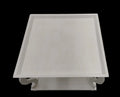 _minacciolo Tavolino Bianco Basso Da Sistemare Lxpxh 80,5x80,5x48