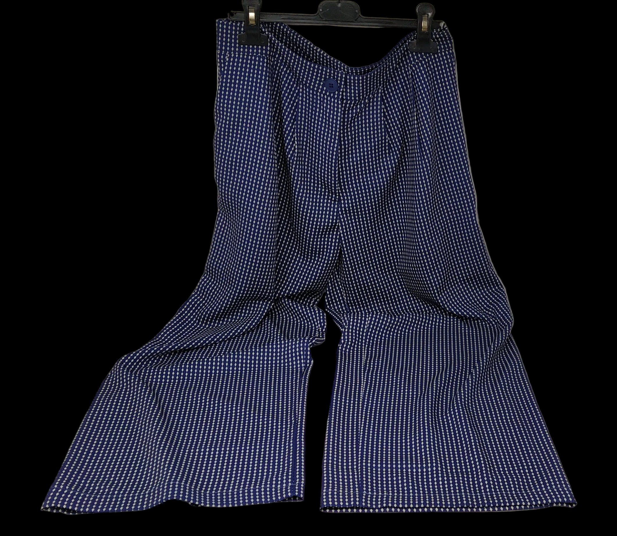 Made In Italy Pant.blu Bco Rombi M