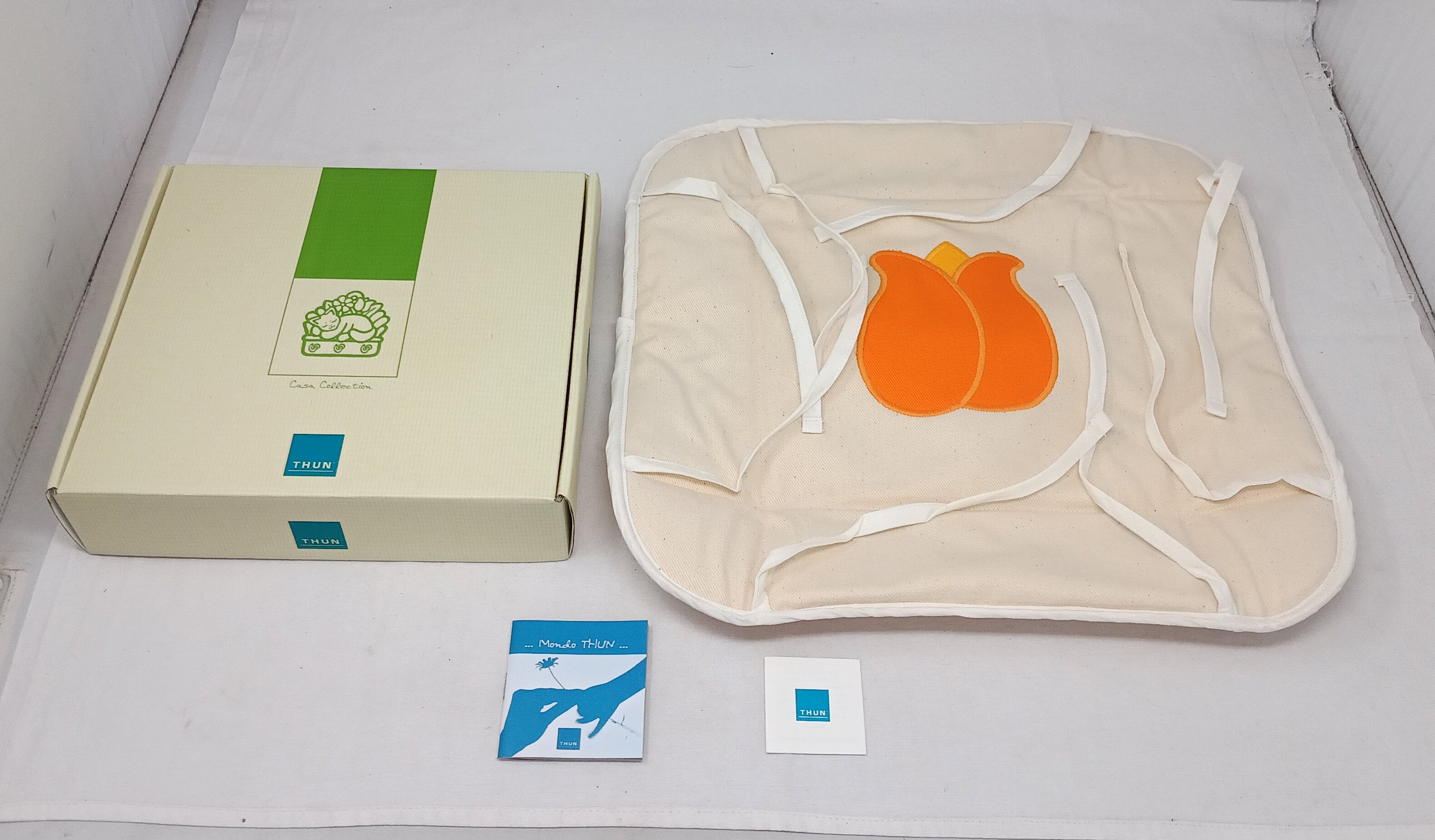 Thun Casa Collection Portapane Tessuto Effige Fiore Con Scatola Nuovo