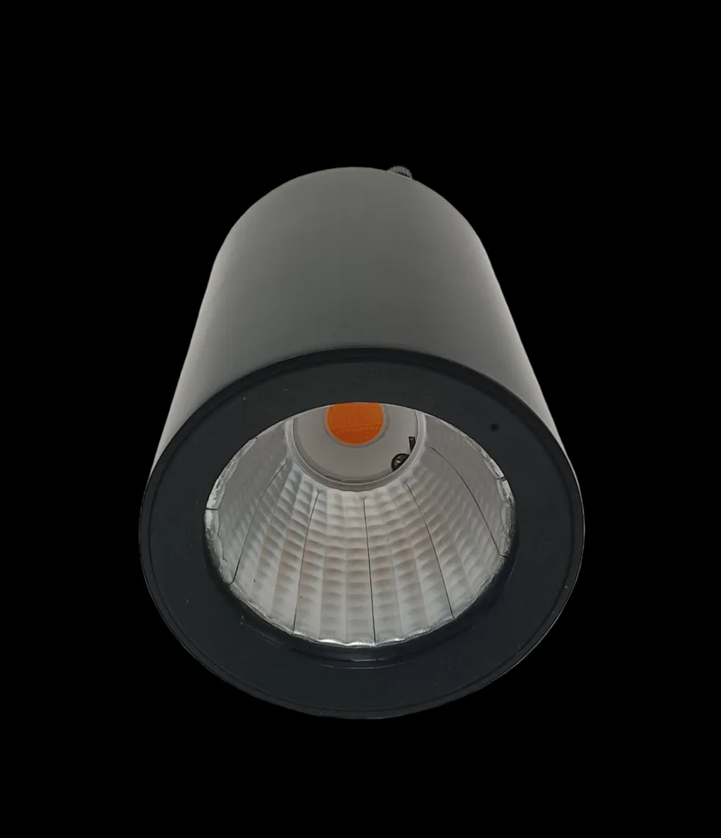 _iguzzini R272 Lampada Led Nera Da Soffitto O Parete Nuova (manca Binario)