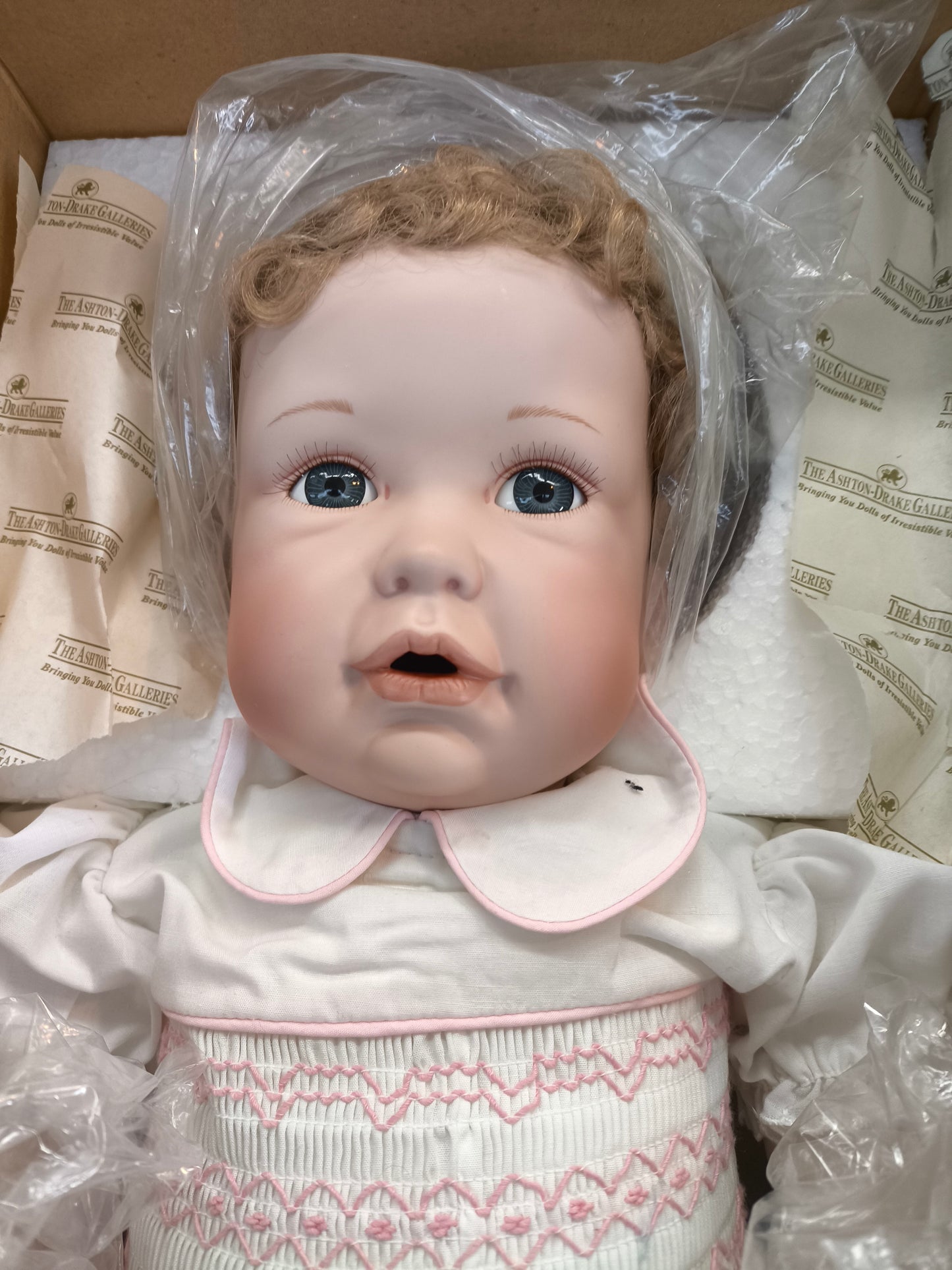 The Ashton Drake Gallery Bambola In Porcellana Nuova Originale Con Scatola Costo Oltre Euro 160,00