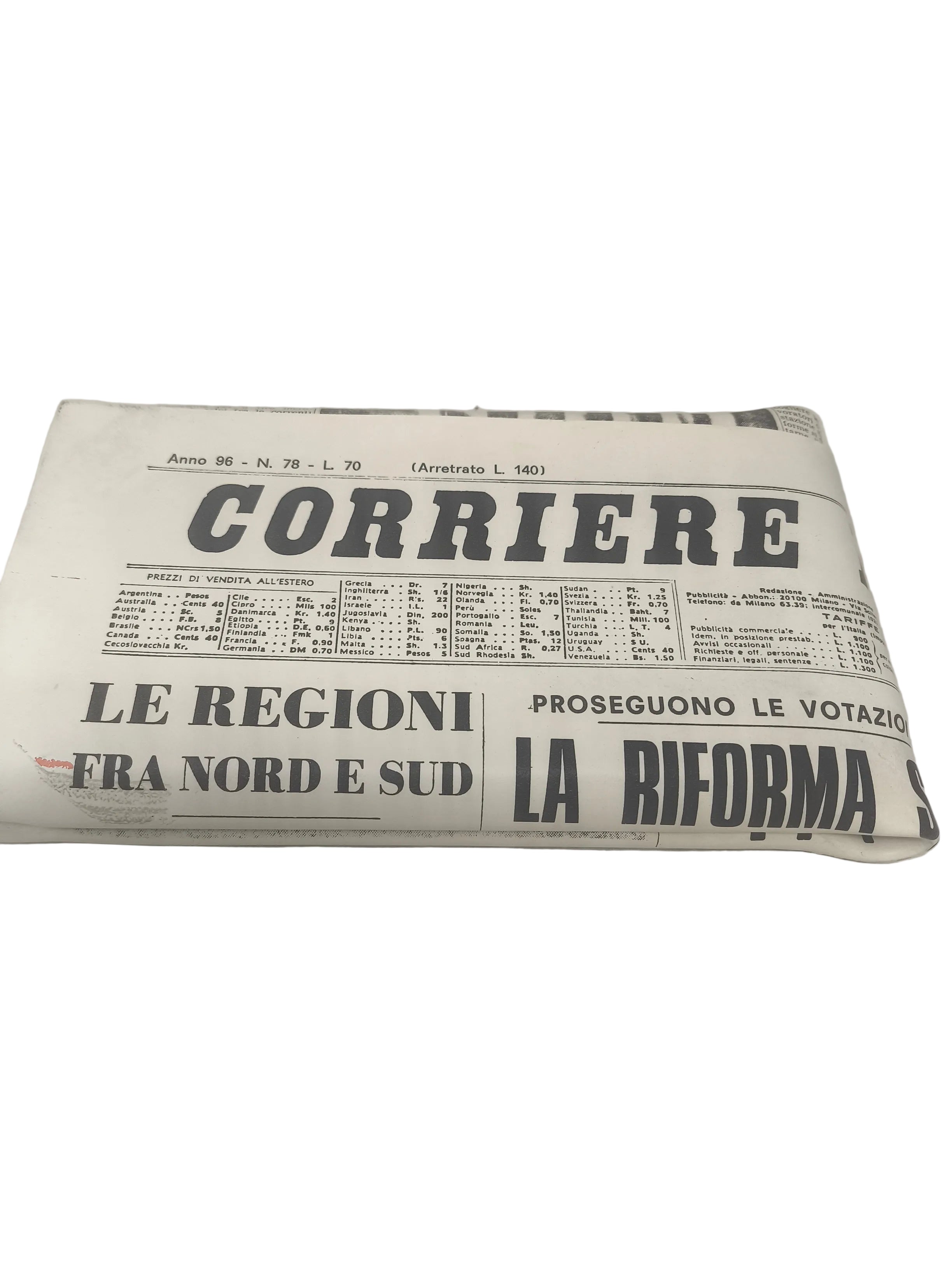 Porta Sigarette Vintage Corriere Della Sera Festa Del Papà Marzo 1971 Con Sigarette Vintage Muratti