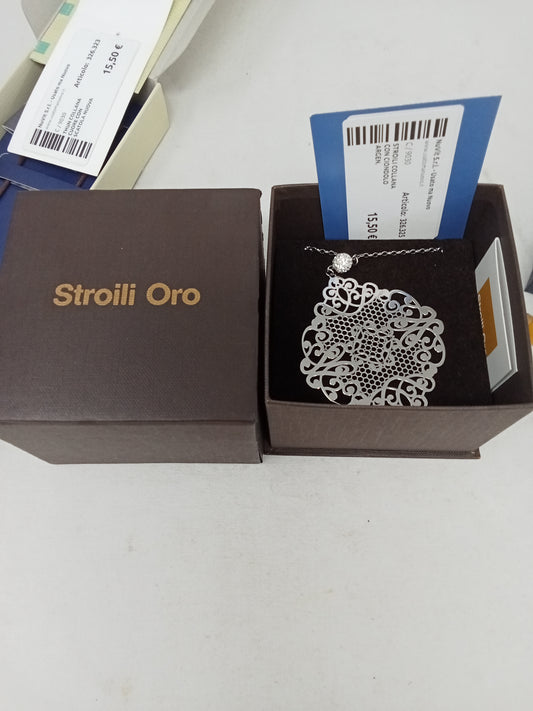 Stroili Collana Con Ciondolo Argen.