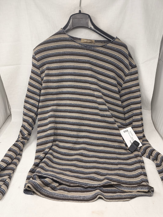 Imperial Maglione Righe Tortora L