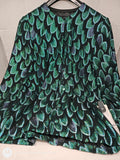 Giacchina Nera Verde Argento L/xl
