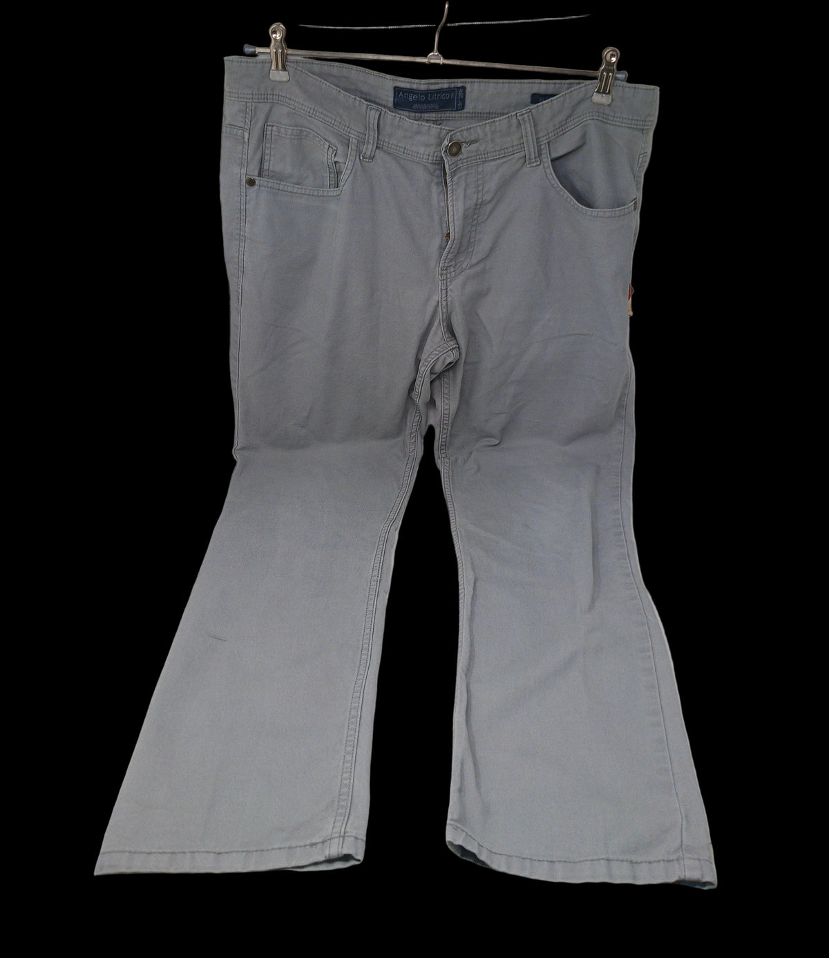 Angelo Litrico Pantaloni Jeans Grigi W36 L32