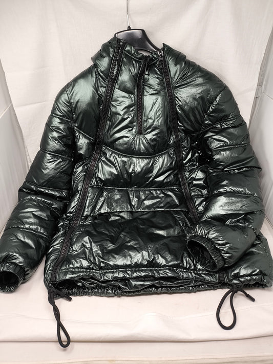 Fly Piumino Verde Metallizzato S