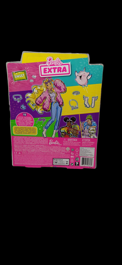 Barbie Bambola Extra Pink Jacket Nuova