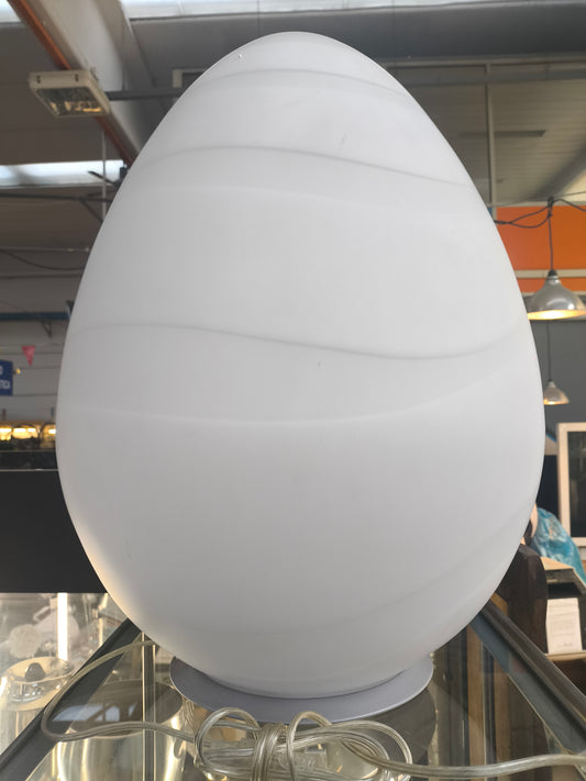 Selène Alice Onda H.58cm ø44cm Lampada Da Tavolo Murano