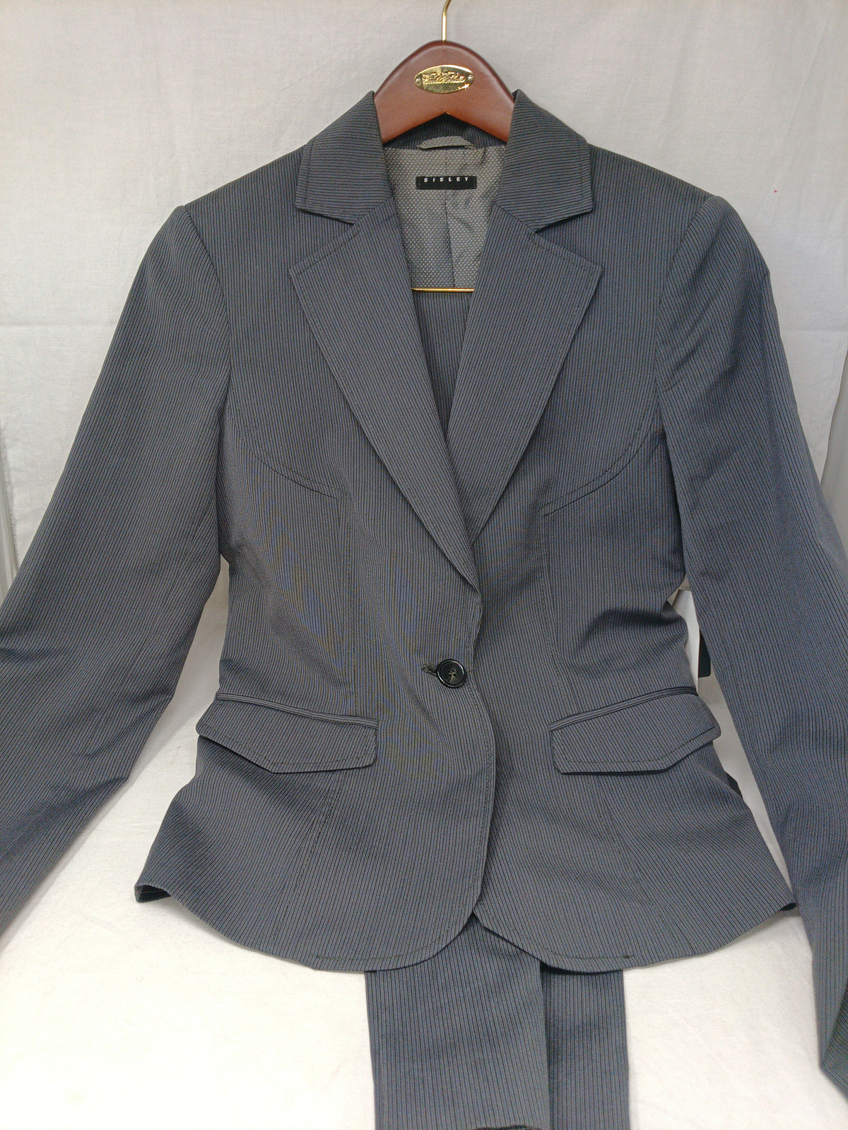Sisley Completo Righe Grigio 44