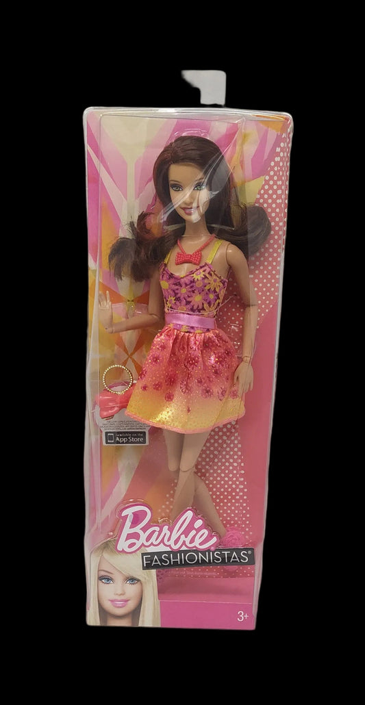 Barbie Bambola Fashionistas Teresa Articolata X7871 Nuova