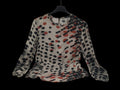 Ragno Camicia Beige Con Fantasia Maculata 42
