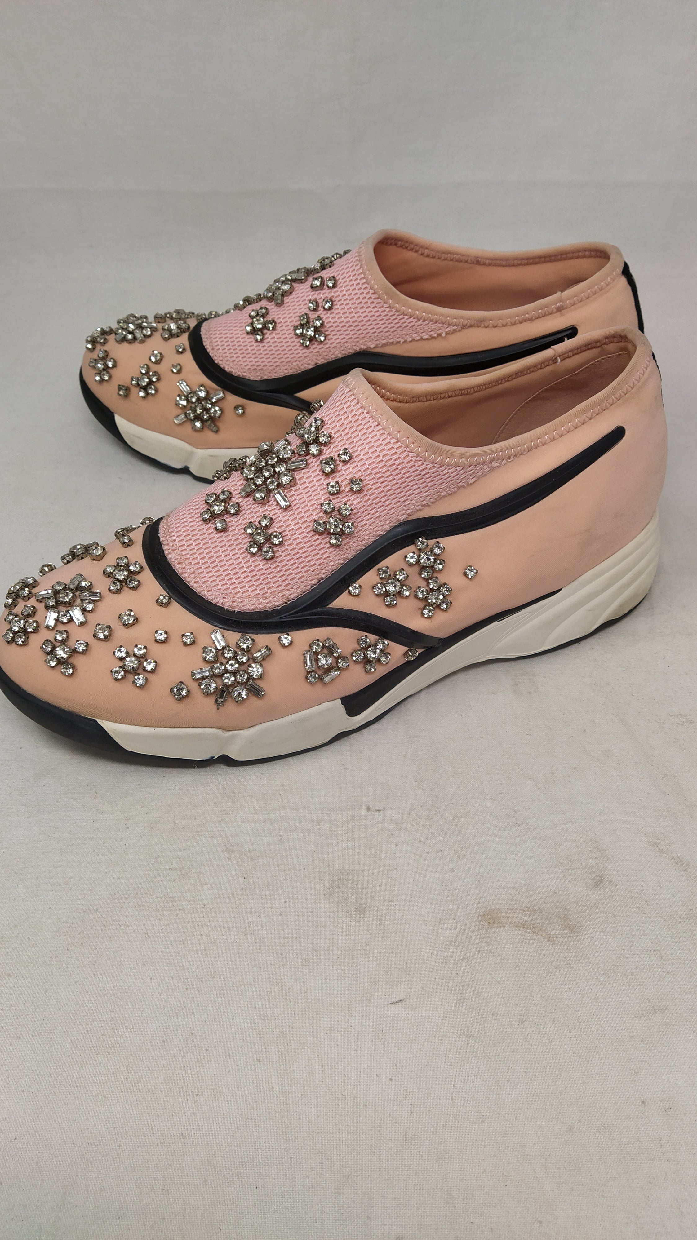 Uma Parker Slip On Rosa Strass 41