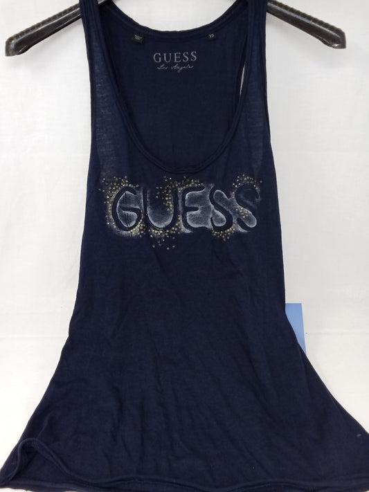 Guess Canotta Blu Xs
