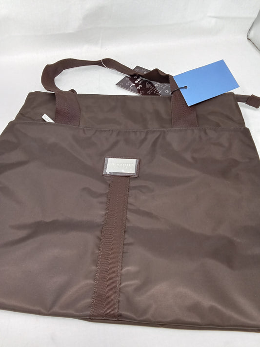 I Santi Borsa In Nylon Marrone Nuova