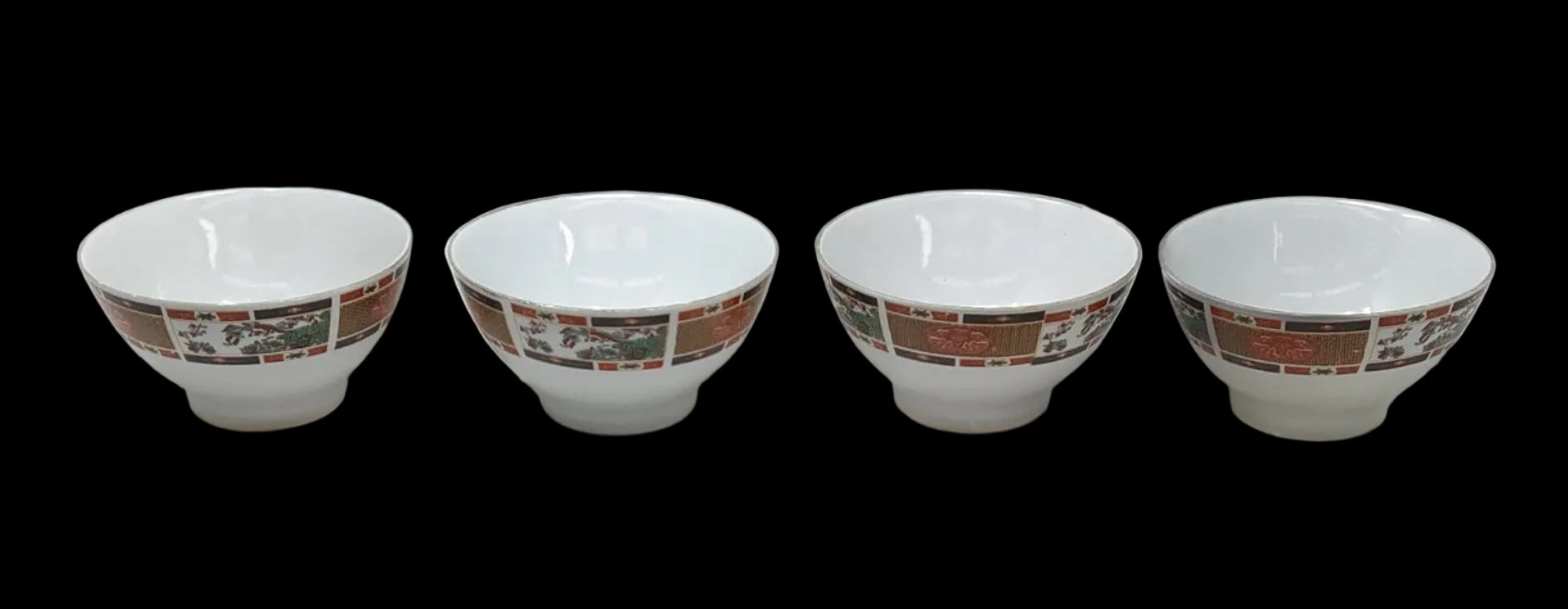 4 Tazze A Ciotola Cinesi