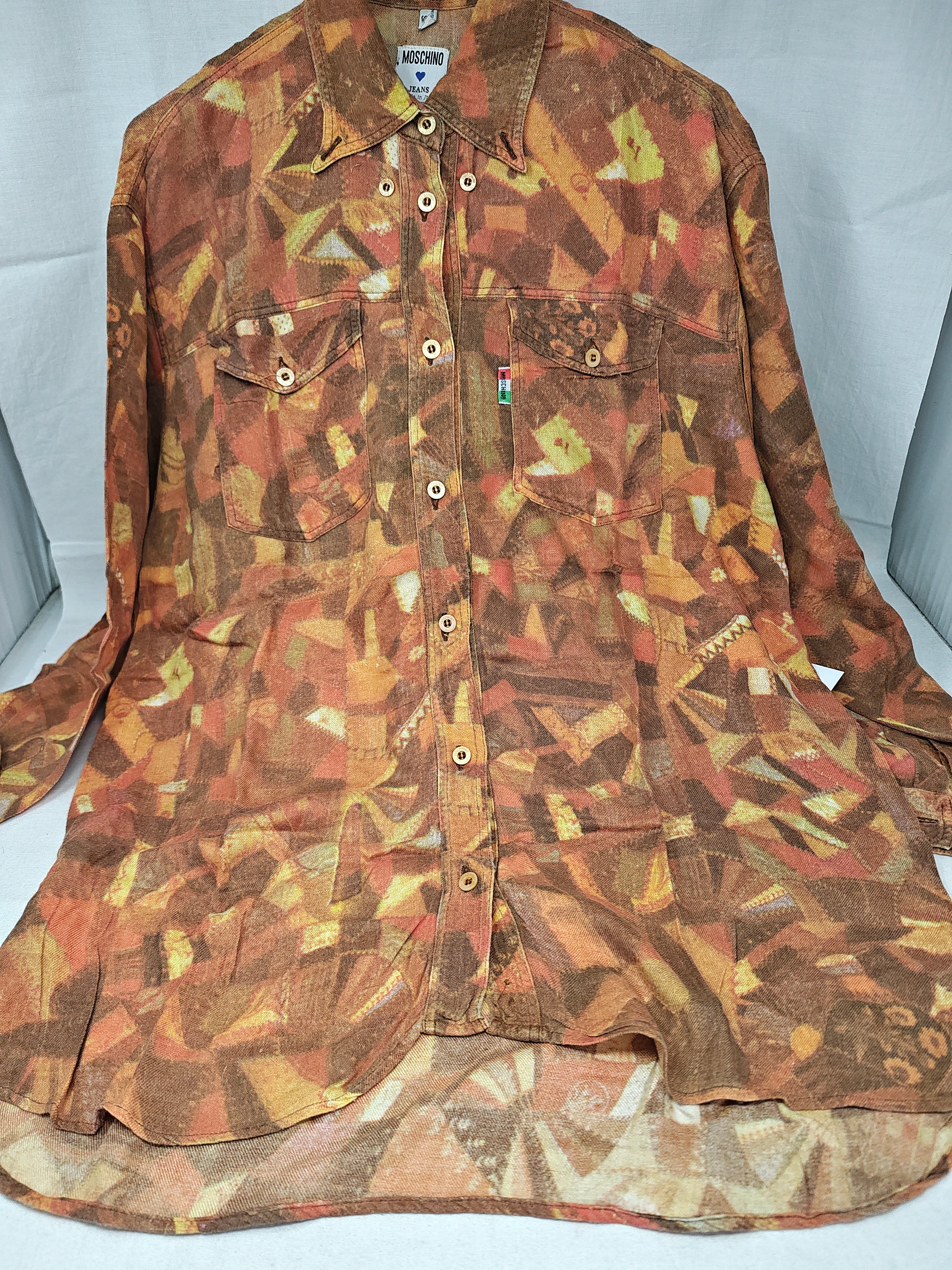 Moschino Camicia Arancione S