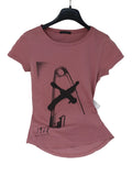 Sisley Maglietta Rosa Xs