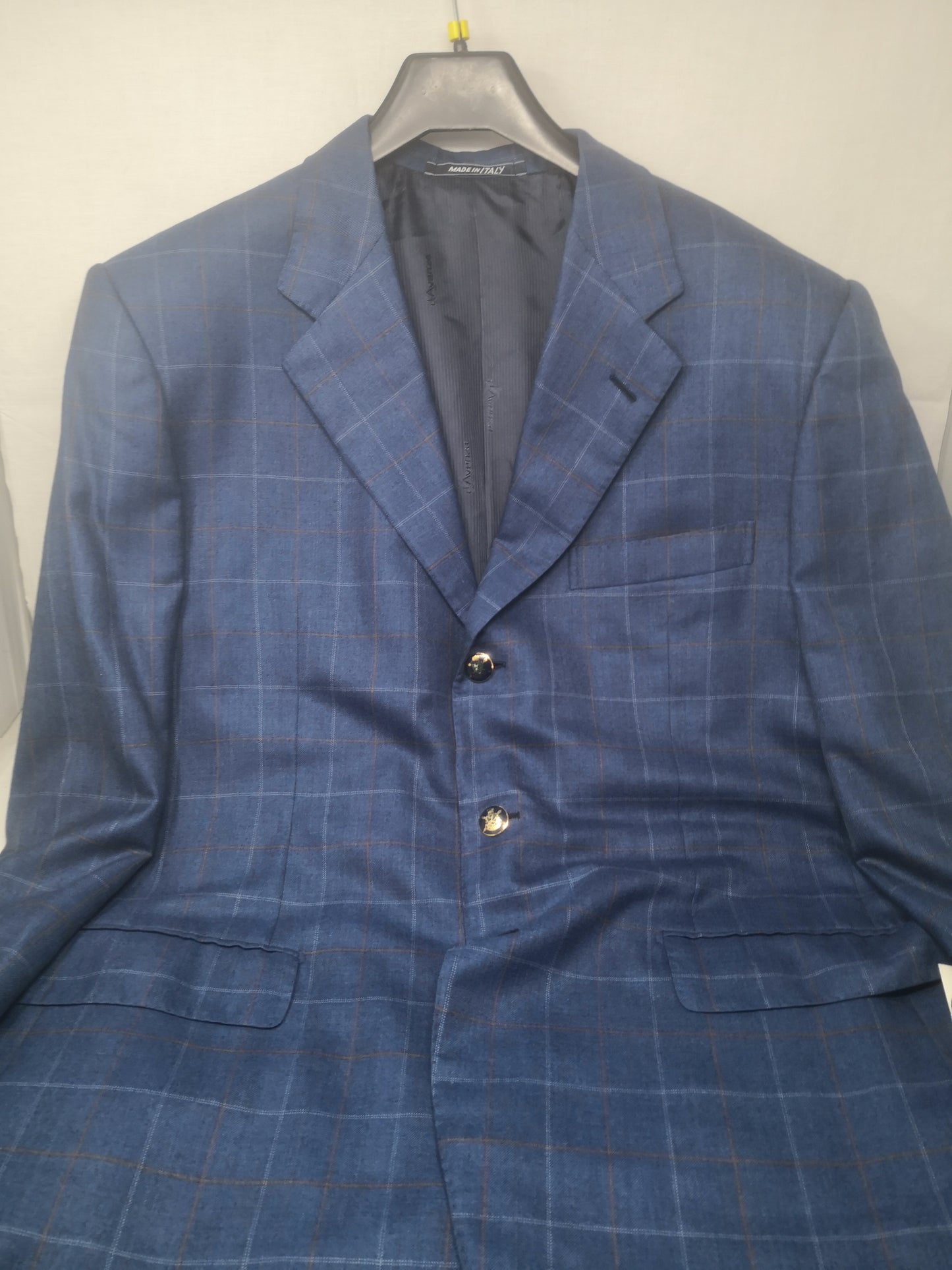 Made In Italy Giacca Classica In Cashmere   Blu 52