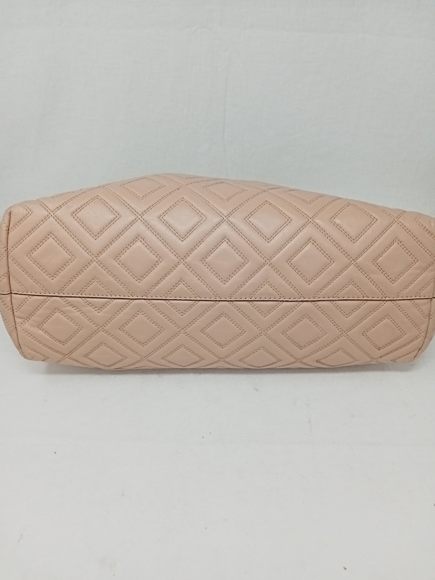 Tory Burch Borsa Shopper In Pelle Rosa Catene 37x27x14 Cm