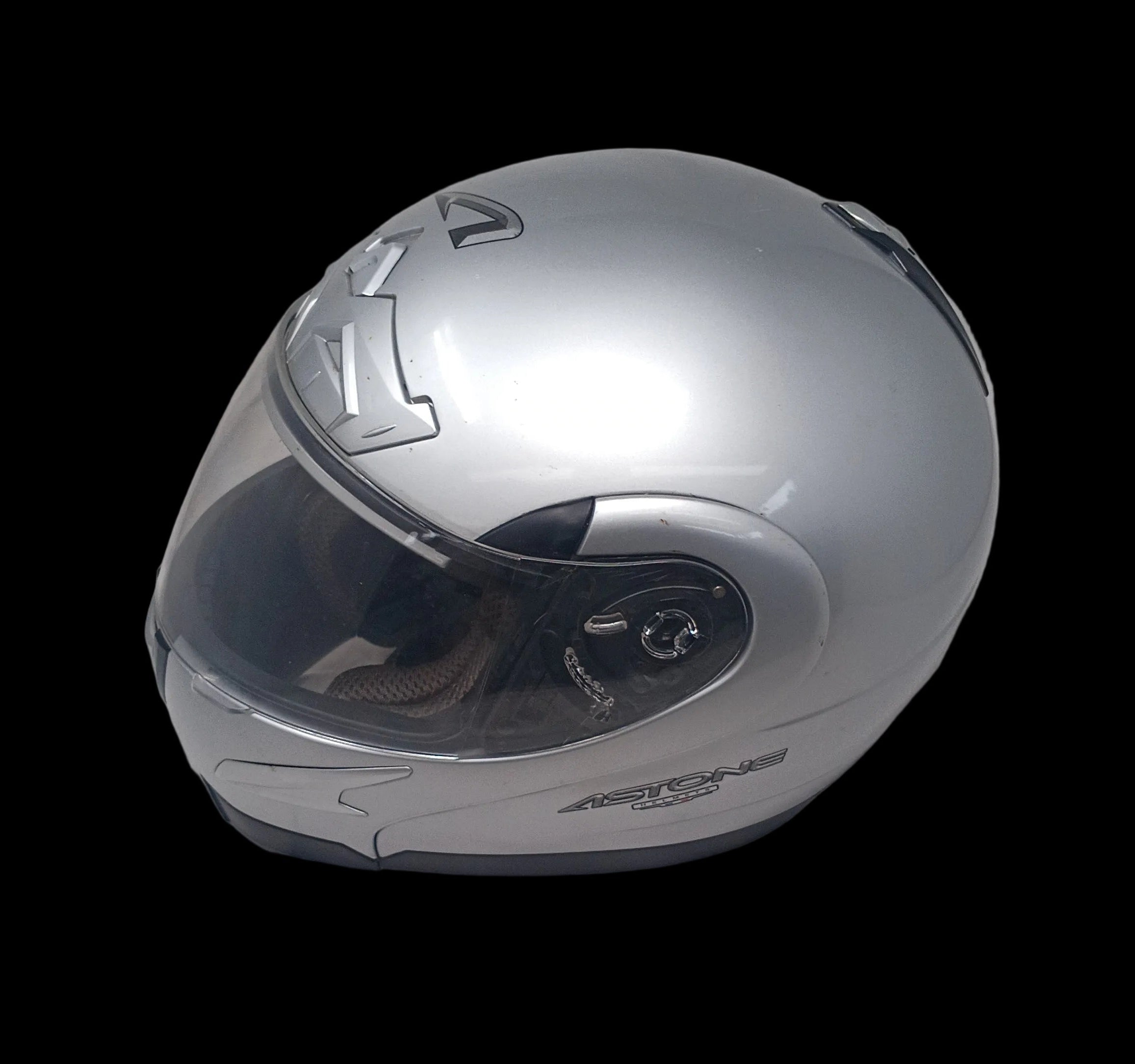 Astone Helmets Casco Motociclistico Grigio Metallizzato Integrale