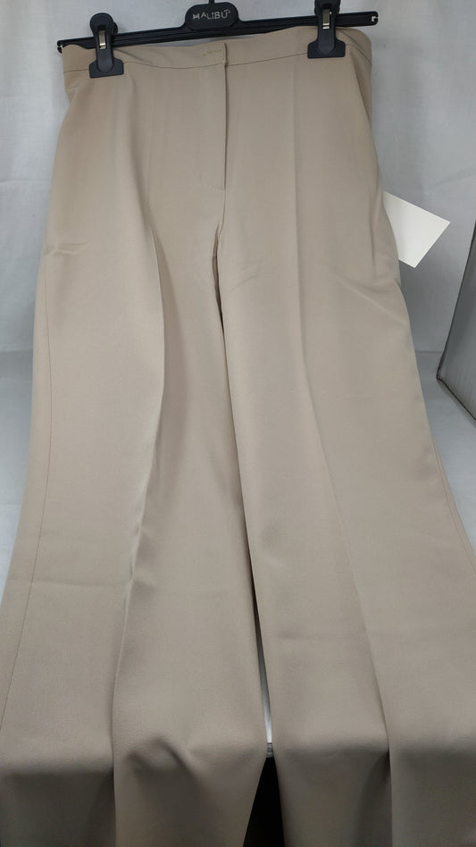 Pant.morbidi Beige 46 Nuovi