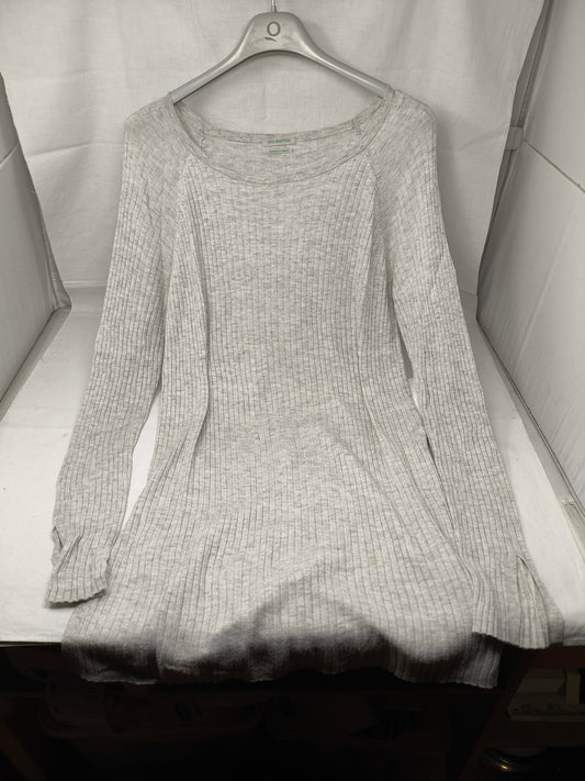 Benetton Maglione Mistocashmere Grigia S/m