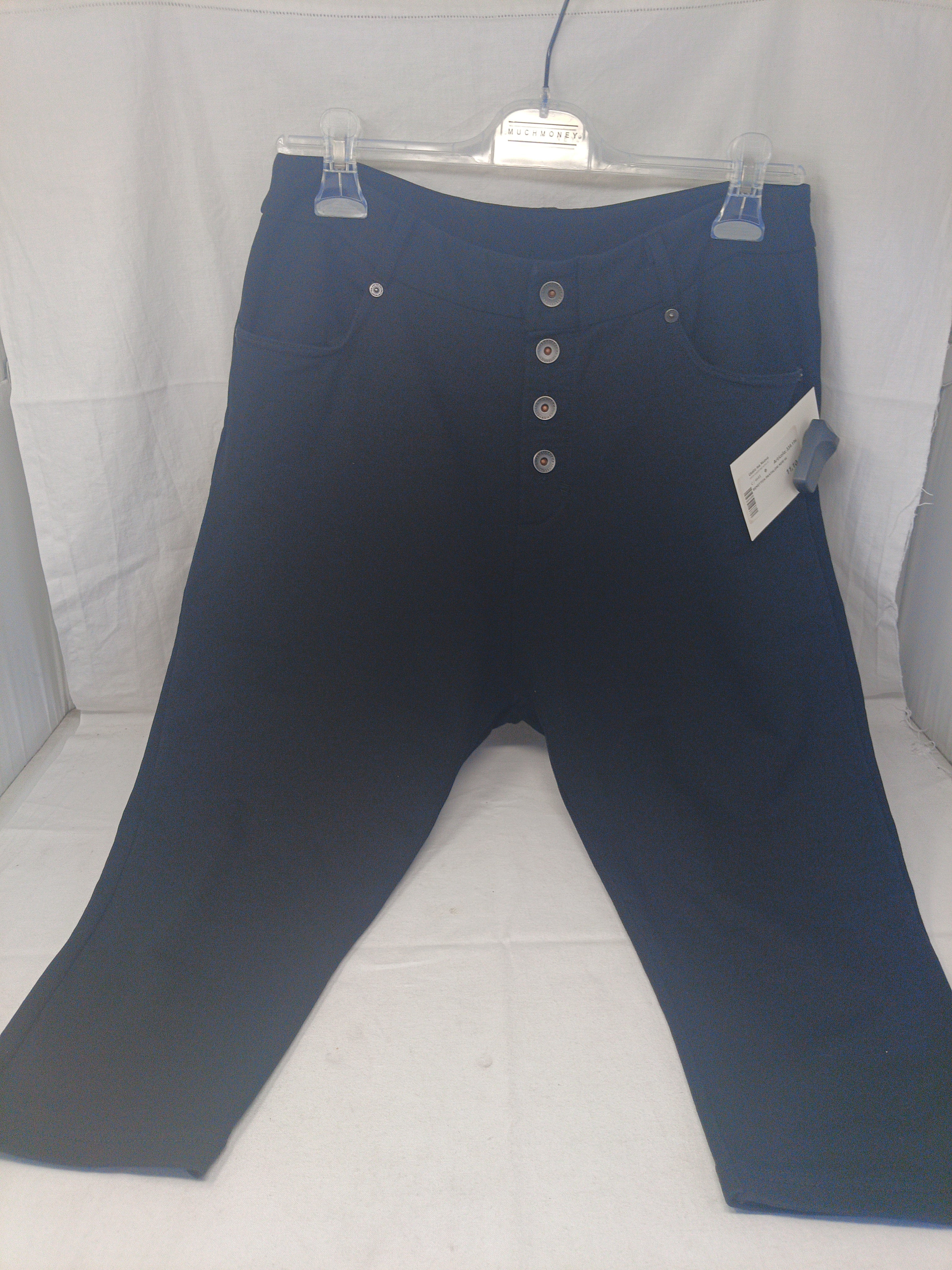 Benetton Pantaloni Neri 46