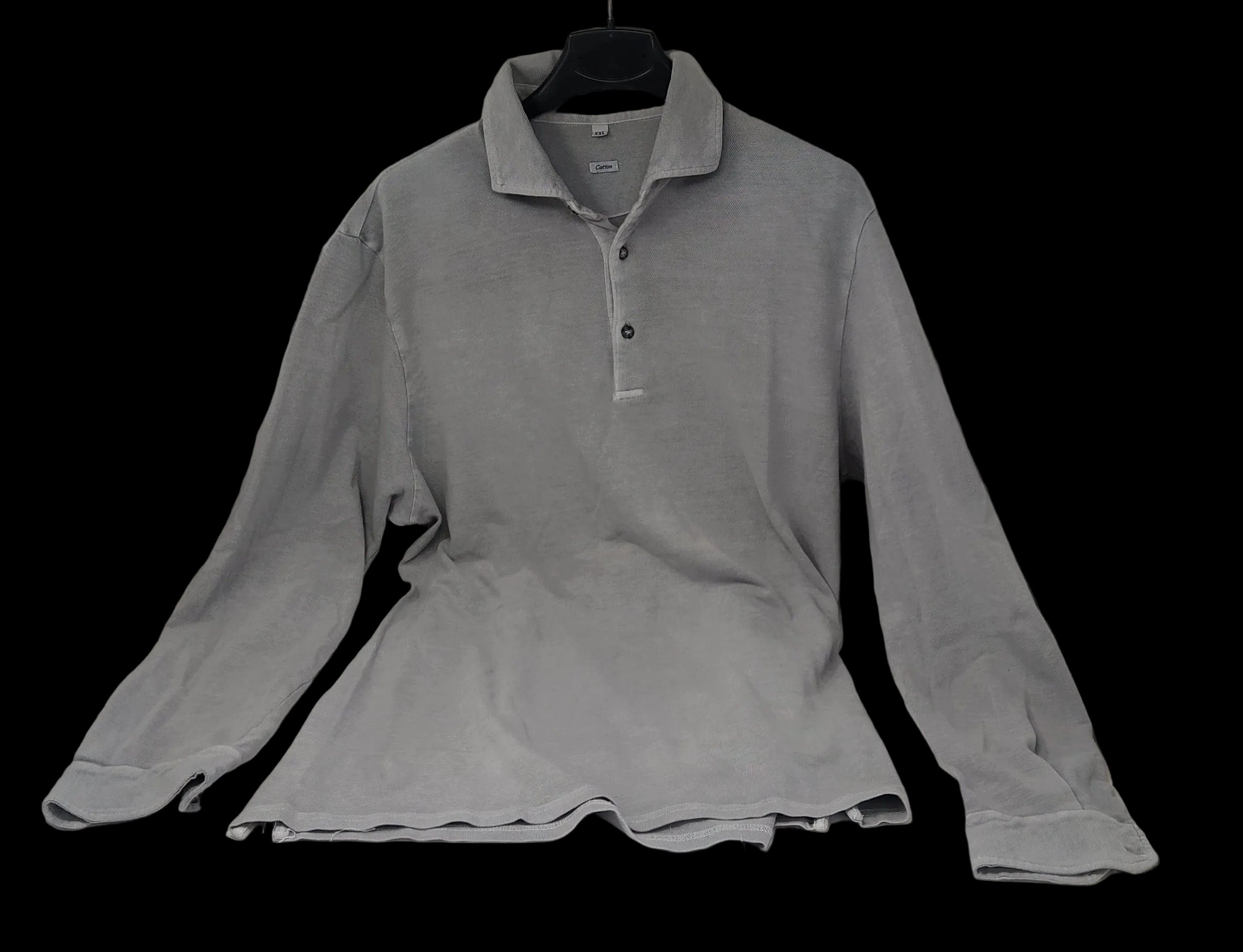Polo Cotton Grigia Xxl U