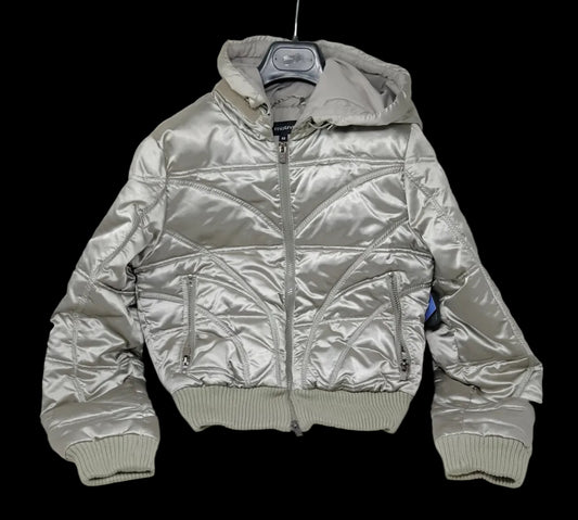 Motivi Giubbotto Grigio Con Cap 40