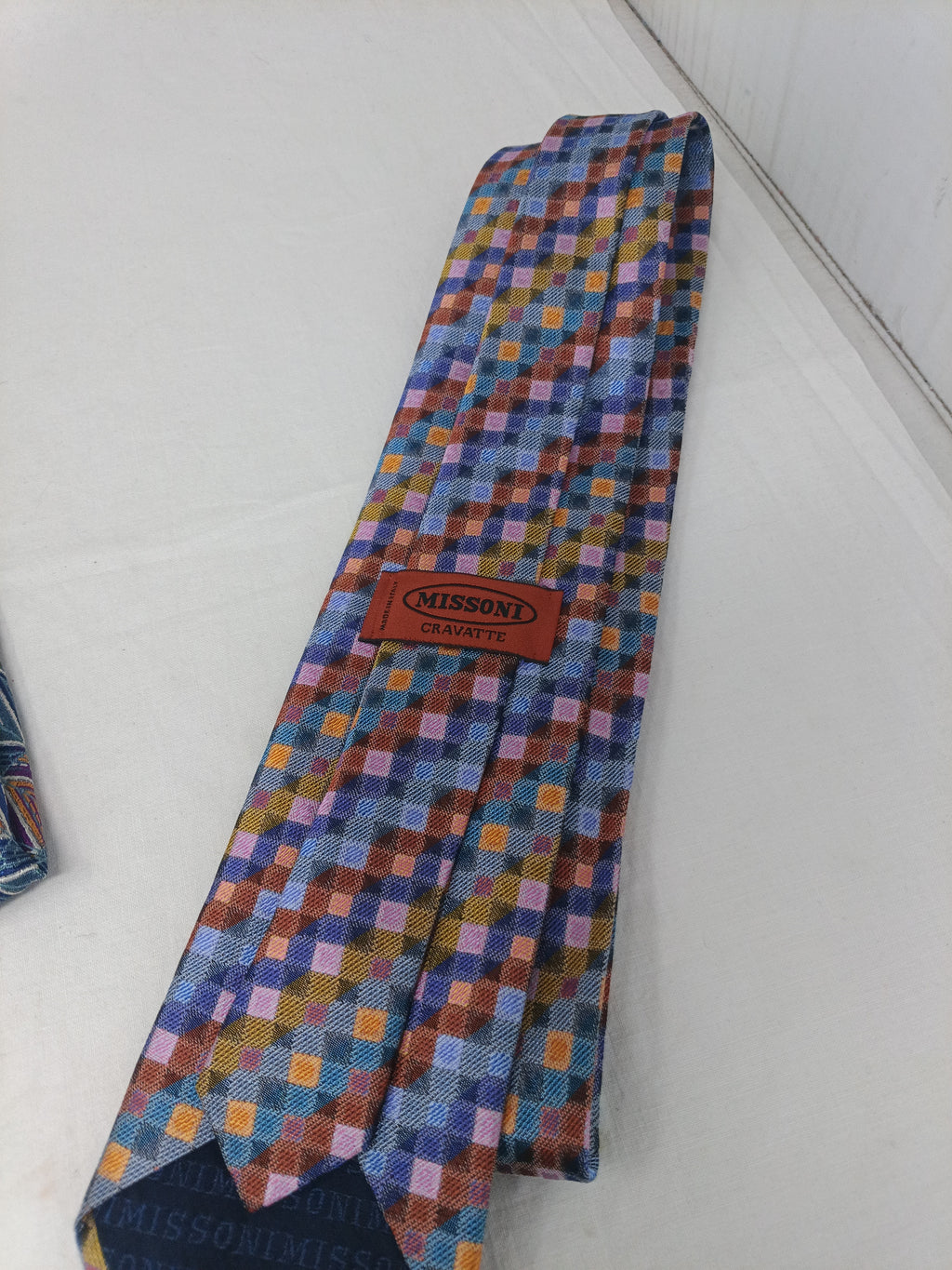 Cravatta Uomo Missoni Con Fantasia Colorato Qrt