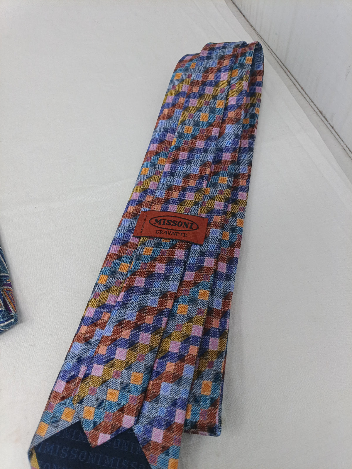 Cravatta Uomo Missoni Con Fantasia Colorato Qrt