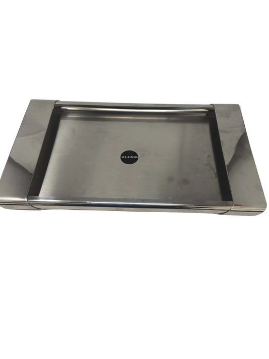 Alessi Vassoio In Acciaio Silvio Coppola Anni 70  Misure 45x26