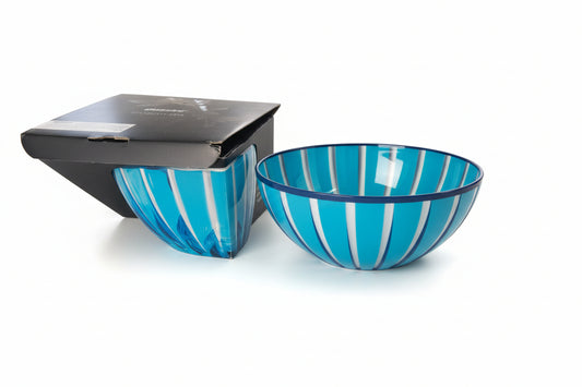 Guzzini Insalatiera 24cm ø Azzurra Trasparente Linea Dolce Vita Nuova