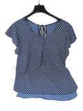 Maglia Tulle Blu Grigio L