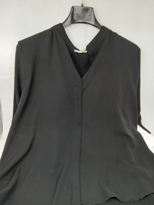 New Collection Camicia Tulle Nera Tu