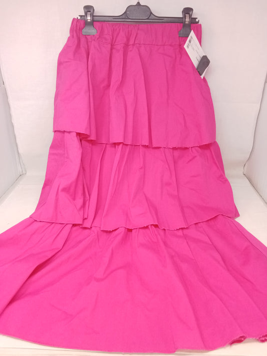 Lumina Gonna Fucsia Volant S
