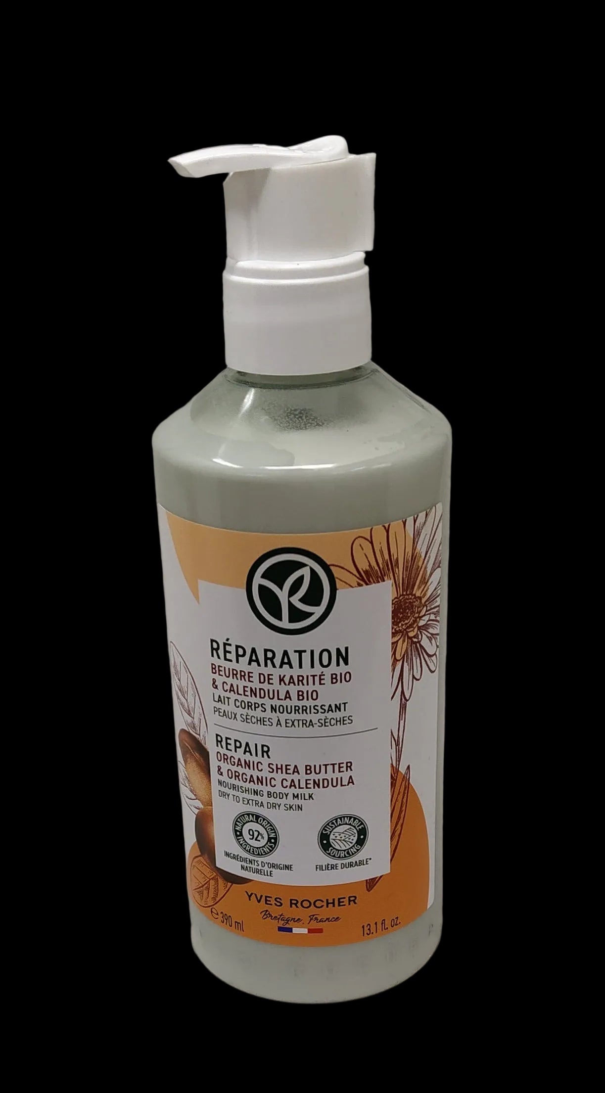Yves Rocher Cura Delle Piante Per Il Corpo Latte Riparatore 390 Ml | Latte Corpo