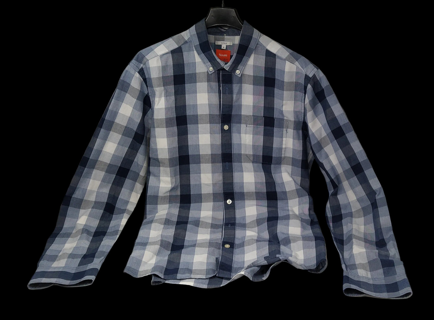 Jules Camiia Scozzese Blu Grigia M