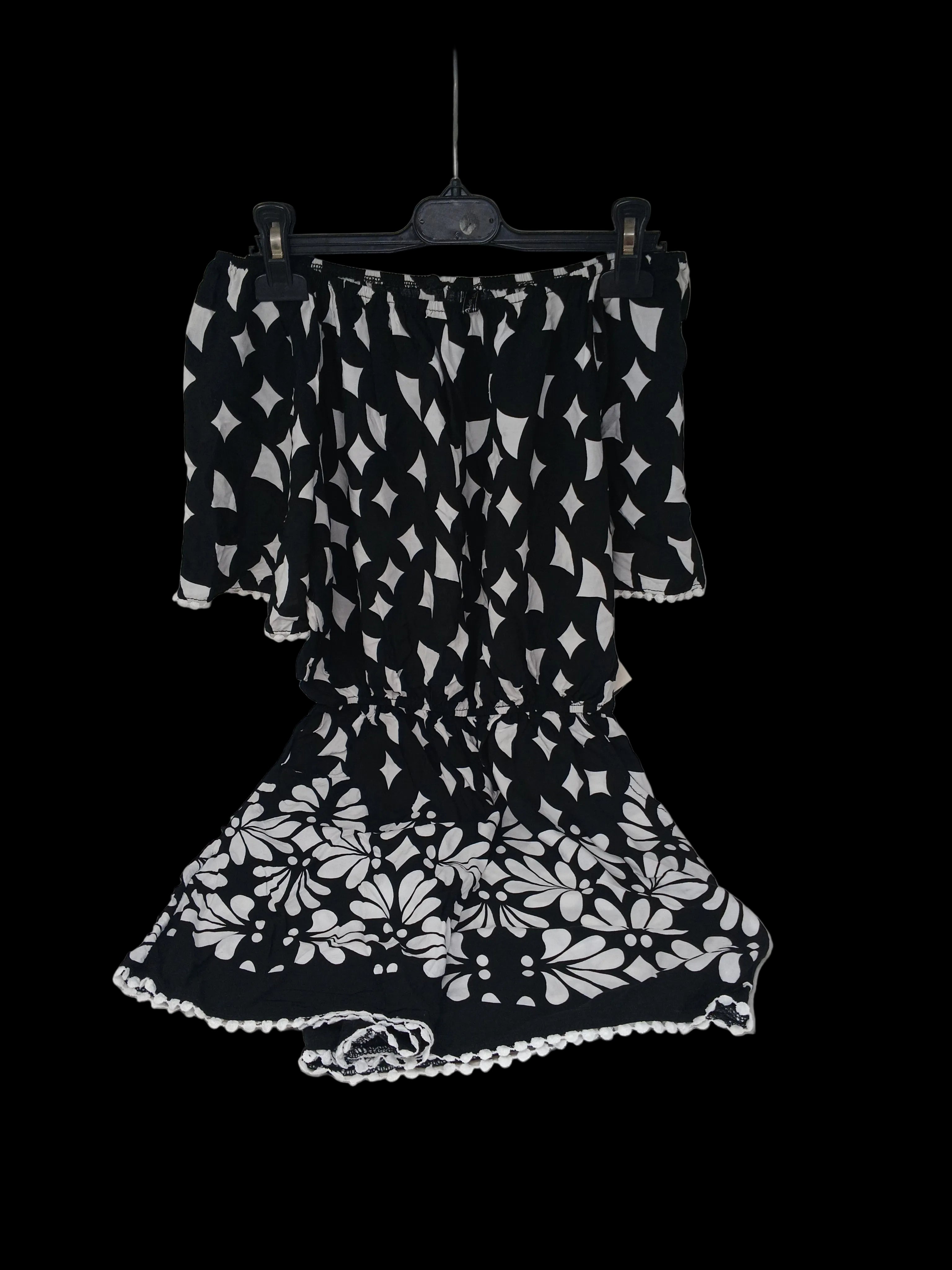 Tutina Nero Bco L/xl