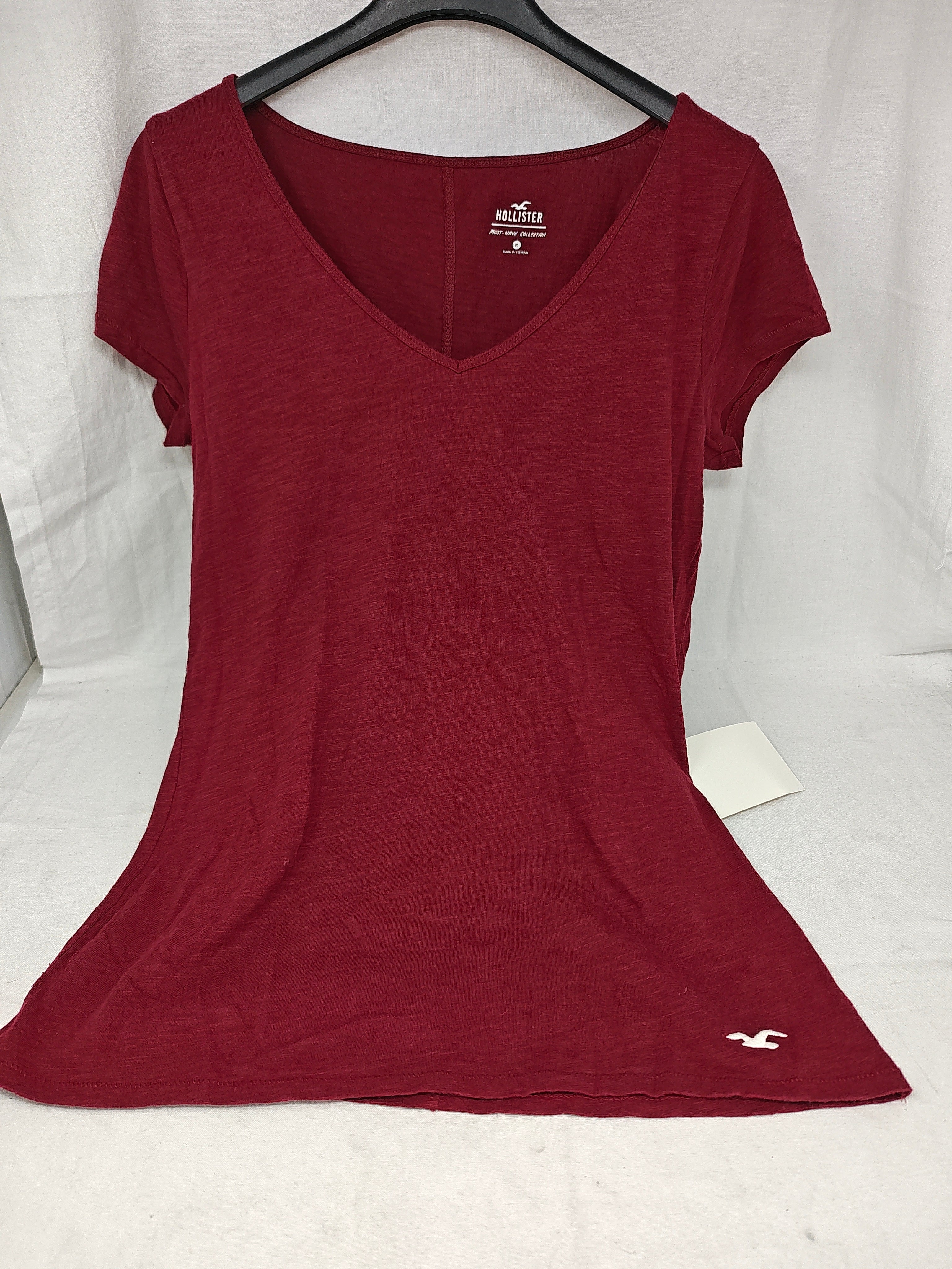 Hollister Maglietta Bordeaux M