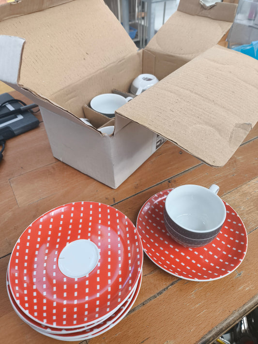 Tognana Set Nuovo Caffe' Tazzine E Piattini Per 6