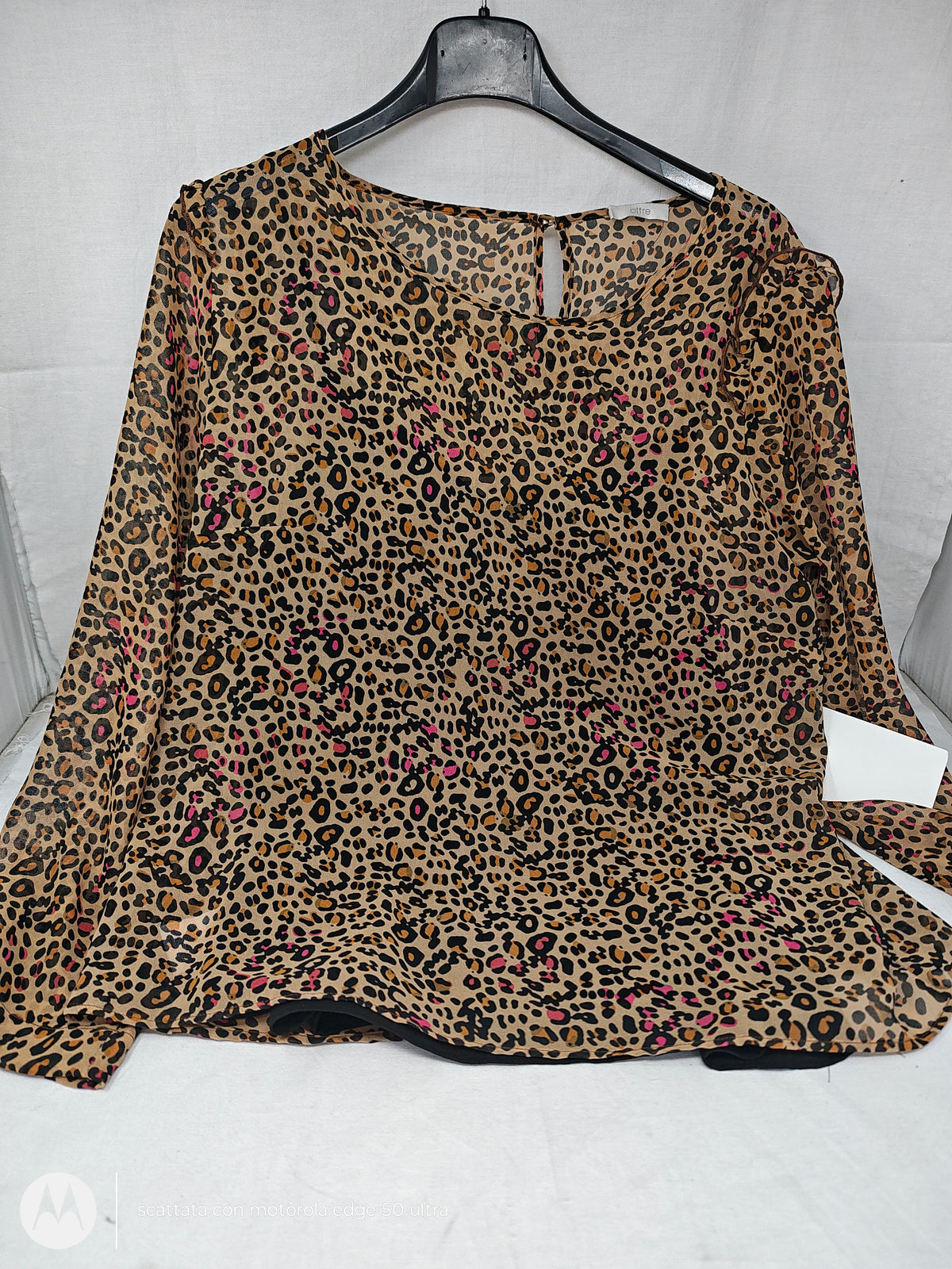 Oltre Camicia Tulle  Maculata 42