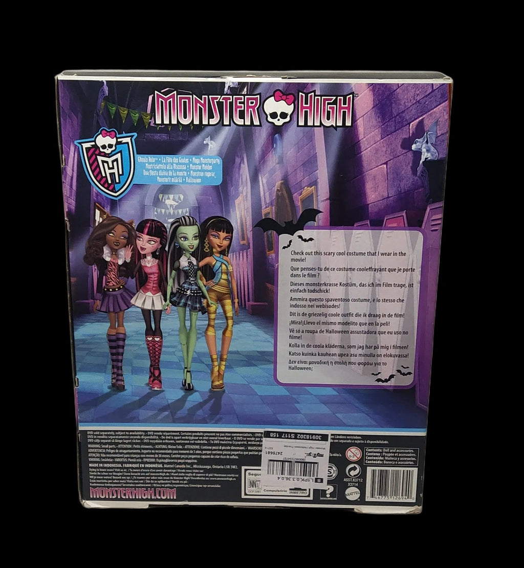 Monster High Bambola Ghouls Rule Frankie Stein Doll 2012 Mattel X3714 Nrfb Nuova