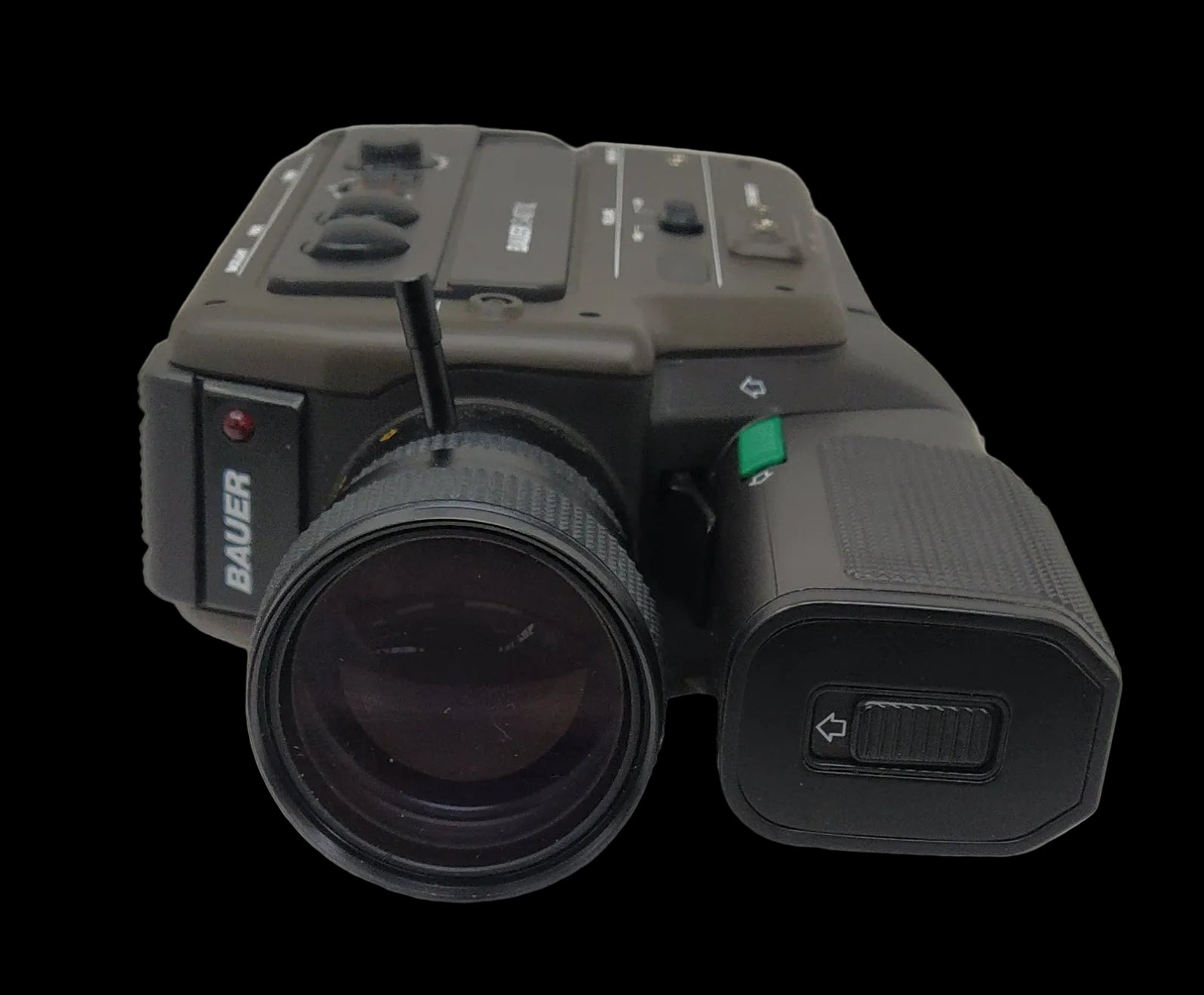 Bauer S 407xl Videocamera Super 8 Con Microfono + Accessori Funzionante (manca Gomma Oculare)