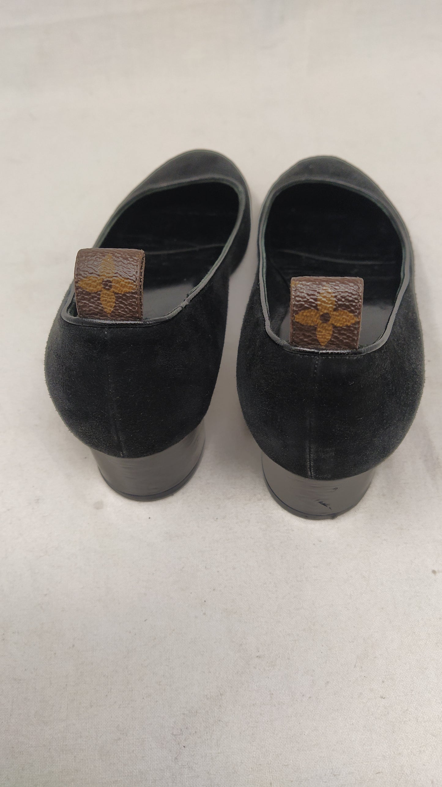 Louis Vuitton Ballerina Nera Camoscio Nera 36