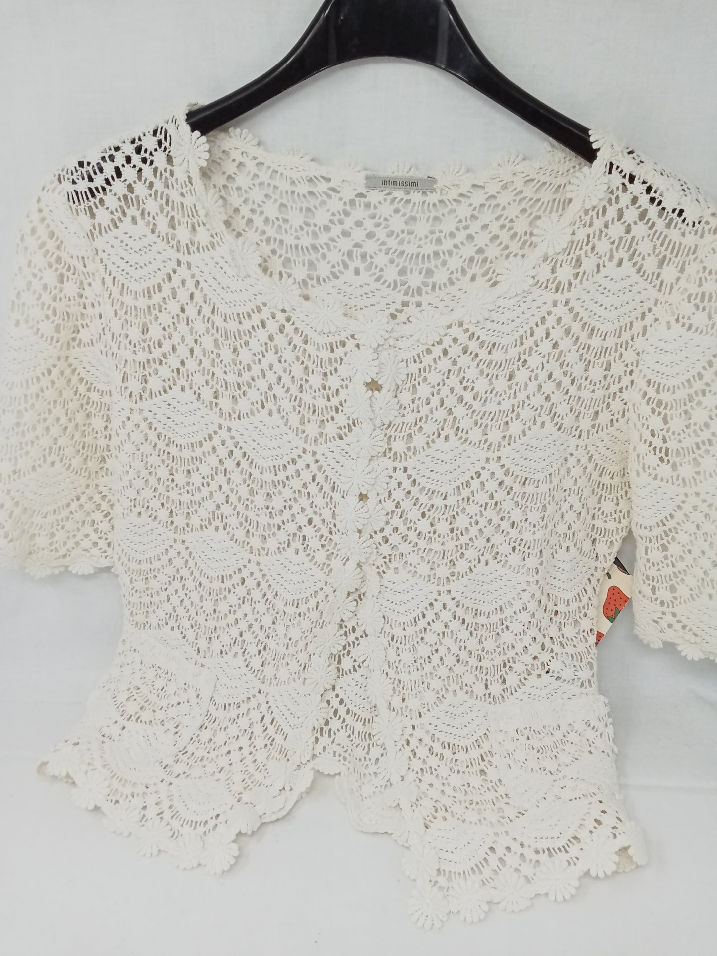 Intimissimi Cardigan In Uncinetto Bco M