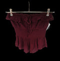 Bershka Top Bordeaux M