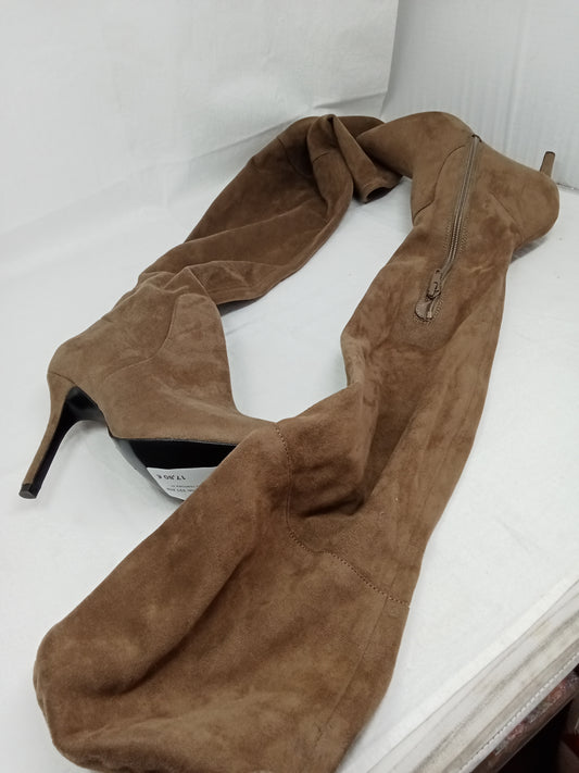 Aldo Stivali Con Tacco Tortora 37